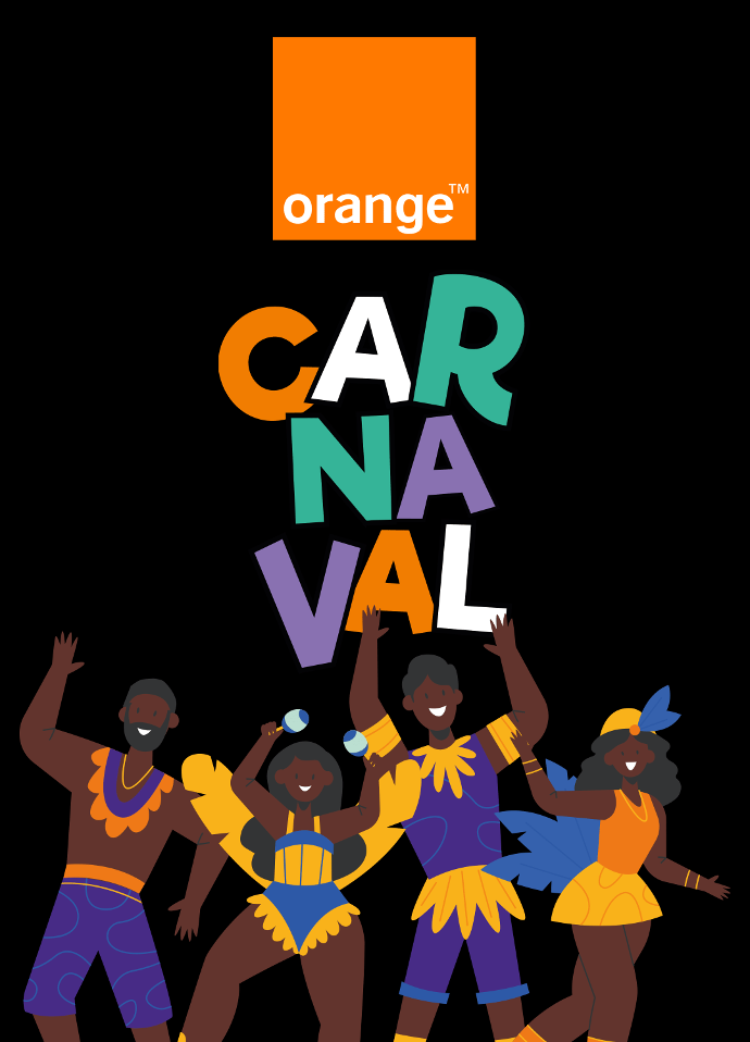 ORANGE Carnaval de campagne orange